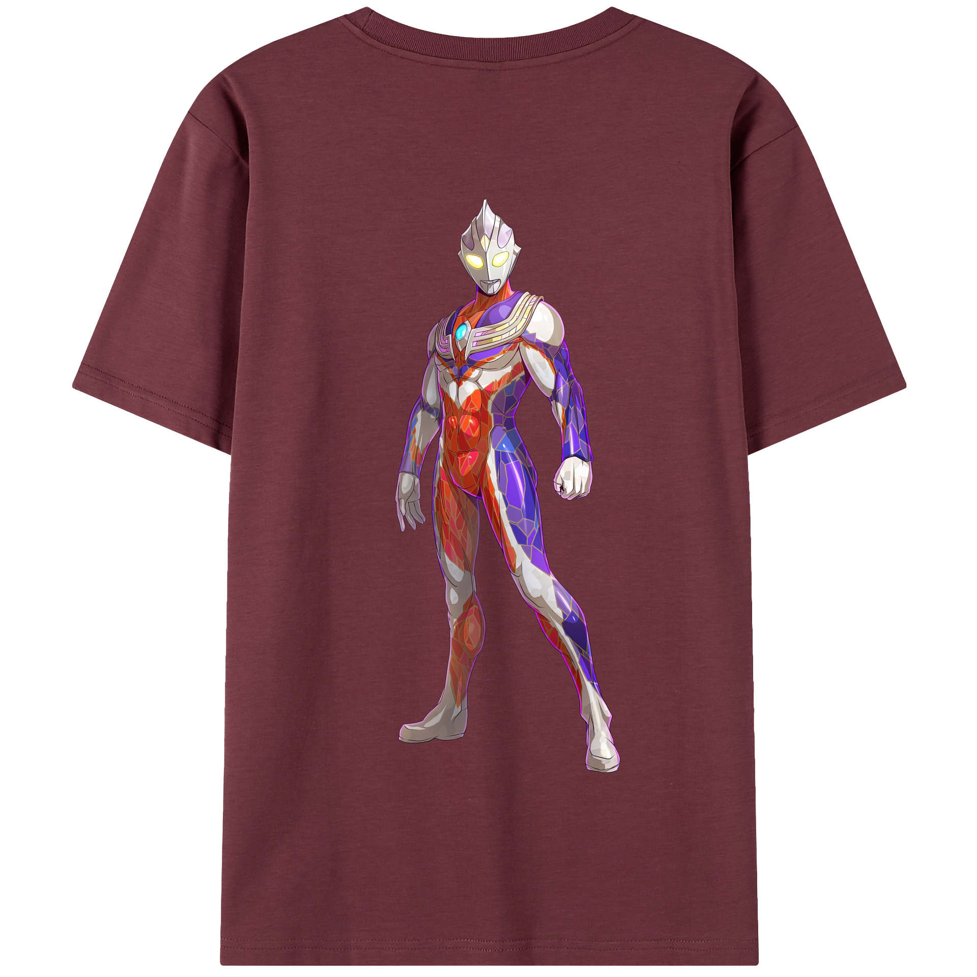 （画像用） ウルトラマン Ultraman 綿100％半袖Tシャツ（背面プリント）